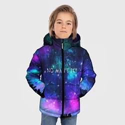 Куртка зимняя для мальчика No Man's Sky: Space Vision, цвет: 3D-черный — фото 2
