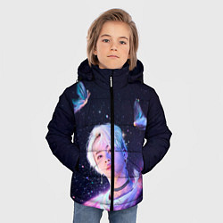 Куртка зимняя для мальчика BTS DNA, цвет: 3D-красный — фото 2