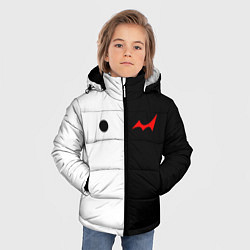 Куртка зимняя для мальчика MONOKUMA Eyes, цвет: 3D-красный — фото 2