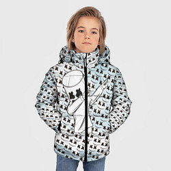 Куртка зимняя для мальчика Marshmello DAB, цвет: 3D-красный — фото 2