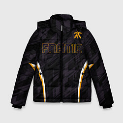 Куртка зимняя для мальчика Cs:go - Fnatic The Form 2022, цвет: 3D-черный