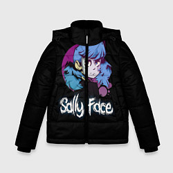 Куртка зимняя для мальчика Sally Face: Dead Smile, цвет: 3D-светло-серый