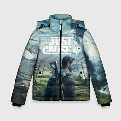 Куртка зимняя для мальчика Just Cause 4, цвет: 3D-красный