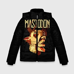 Куртка зимняя для мальчика Mastodon: Leviathan, цвет: 3D-красный