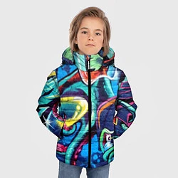 Куртка зимняя для мальчика Street Fashion, цвет: 3D-красный — фото 2