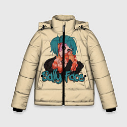 Куртка зимняя для мальчика Sally Face: Kid Girl, цвет: 3D-черный