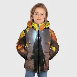 Куртка зимняя для мальчика Apex Legends: Sunrise, цвет: 3D-черный — фото 2