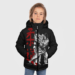 Куртка зимняя для мальчика Judo, цвет: 3D-светло-серый — фото 2