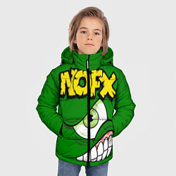 Куртка зимняя для мальчика NOFX Face, цвет: 3D-красный — фото 2