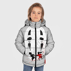 Куртка зимняя для мальчика Унесенные призраками, цвет: 3D-красный — фото 2
