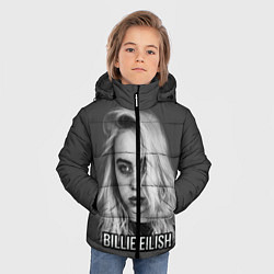 Куртка зимняя для мальчика BILLIE EILISH, цвет: 3D-черный — фото 2