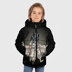 Куртка зимняя для мальчика Billie Eilish: Fall Asleep, цвет: 3D-черный — фото 2