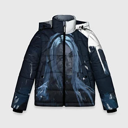 Куртка зимняя для мальчика Billie Eilish: Love, цвет: 3D-черный