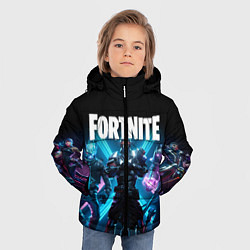 Куртка зимняя для мальчика FORTNITE 10 СЕЗОН, цвет: 3D-черный — фото 2