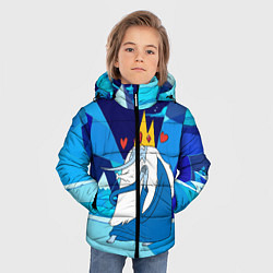 Куртка зимняя для мальчика Ледяной король, цвет: 3D-красный — фото 2