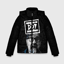 Куртка зимняя для мальчика ДДТ, цвет: 3D-черный