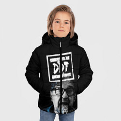 Куртка зимняя для мальчика ДДТ, цвет: 3D-черный — фото 2