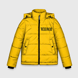 Куртка зимняя для мальчика BILLIE EILISH: Reverse, цвет: 3D-красный