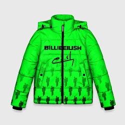 Зимняя куртка для мальчика Billie Eilish: Green Autograph