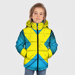 Куртка зимняя для мальчика Икс для косплея, цвет: 3D-черный — фото 2