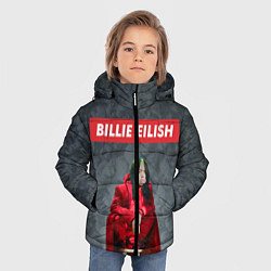 Куртка зимняя для мальчика Королева Билли, цвет: 3D-черный — фото 2