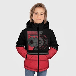 Куртка зимняя для мальчика Binoculars, цвет: 3D-светло-серый — фото 2