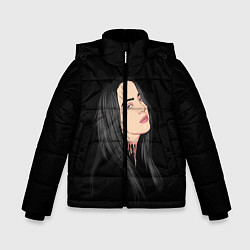 Куртка зимняя для мальчика Billie Eilish: Black Style, цвет: 3D-черный