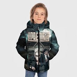 Куртка зимняя для мальчика LINDEMANN: Skills in Pills, цвет: 3D-светло-серый — фото 2