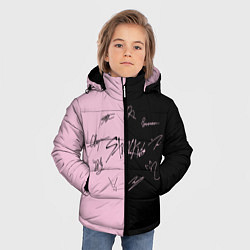 Куртка зимняя для мальчика STRAY KIDS, цвет: 3D-светло-серый — фото 2