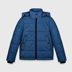 Куртка зимняя для мальчика 19-4052 Classic Blue, цвет: 3D-черный