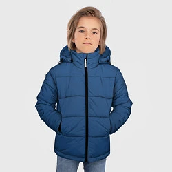 Куртка зимняя для мальчика 19-4052 Classic Blue, цвет: 3D-черный — фото 2
