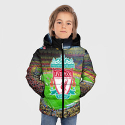 Куртка зимняя для мальчика FC Liverpool, цвет: 3D-черный — фото 2