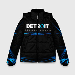 Куртка зимняя для мальчика DETROIT: BECOME HUMAN, цвет: 3D-черный