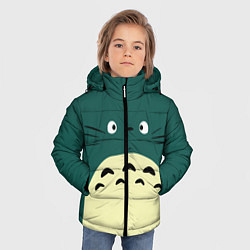 Куртка зимняя для мальчика Totoro, цвет: 3D-черный — фото 2