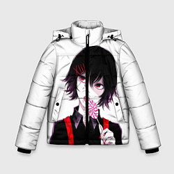 Куртка зимняя для мальчика Сузуя Джузо, цвет: 3D-светло-серый