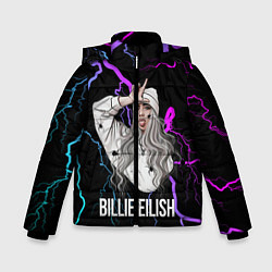 Куртка зимняя для мальчика BILLIE EILISH, цвет: 3D-черный