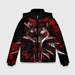 Куртка зимняя для мальчика The Witcher, цвет: 3D-черный