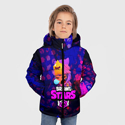 Куртка зимняя для мальчика BRAWL STARS:СЭНДИ, цвет: 3D-красный — фото 2