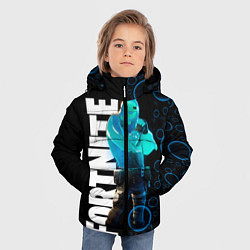 Куртка зимняя для мальчика Fortnite 003, цвет: 3D-черный — фото 2