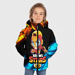 Куртка зимняя для мальчика BRAWL STARS MAX, цвет: 3D-черный — фото 2