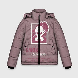 Куртка зимняя для мальчика Smoke R6s, цвет: 3D-черный