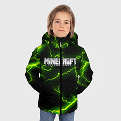Куртка зимняя для мальчика MINECRAFT STORM, цвет: 3D-черный — фото 2