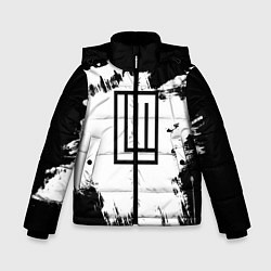 Куртка зимняя для мальчика Lindemann, цвет: 3D-черный