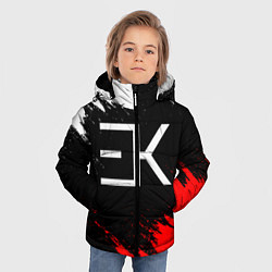 Куртка зимняя для мальчика ЕГОР КРИД, цвет: 3D-красный — фото 2