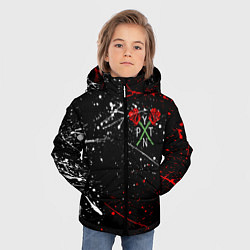 Куртка зимняя для мальчика Payton Moormeier: TikTok, цвет: 3D-светло-серый — фото 2