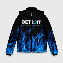 Куртка зимняя для мальчика DETROIT: BECOME HUMAN, цвет: 3D-светло-серый