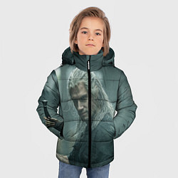 Куртка зимняя для мальчика Ведьмак Геральт, цвет: 3D-черный — фото 2