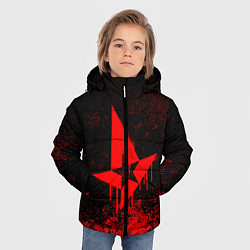 Куртка зимняя для мальчика ASTRALIS, цвет: 3D-черный — фото 2