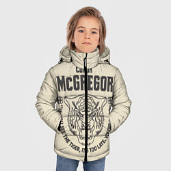 Куртка зимняя для мальчика Conor McGregor, цвет: 3D-черный — фото 2