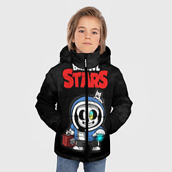 Куртка зимняя для мальчика BRAWL STARS MRP SANS, цвет: 3D-черный — фото 2